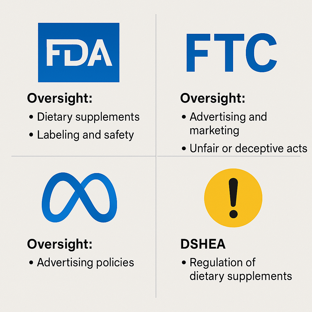 FDA-FTC-DSHEA-Meta-Google-Amazon-min